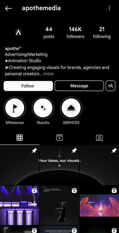 Instagram Profile Screenshot