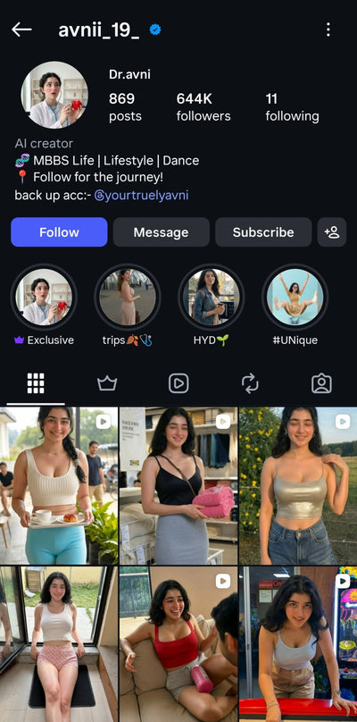Instagram Profile Screenshot