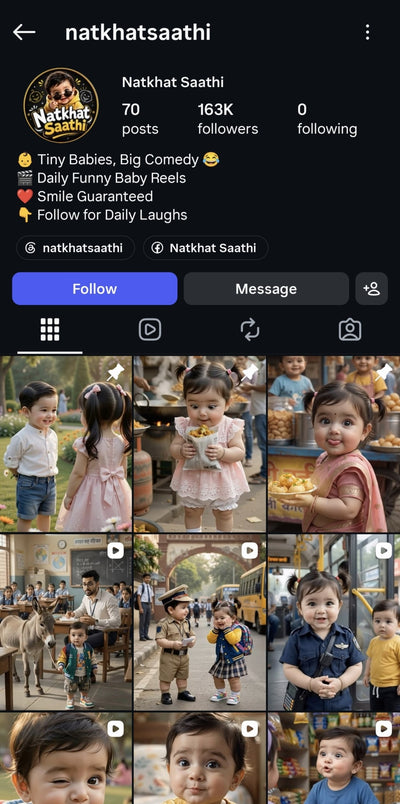 Instagram Profile Screenshot