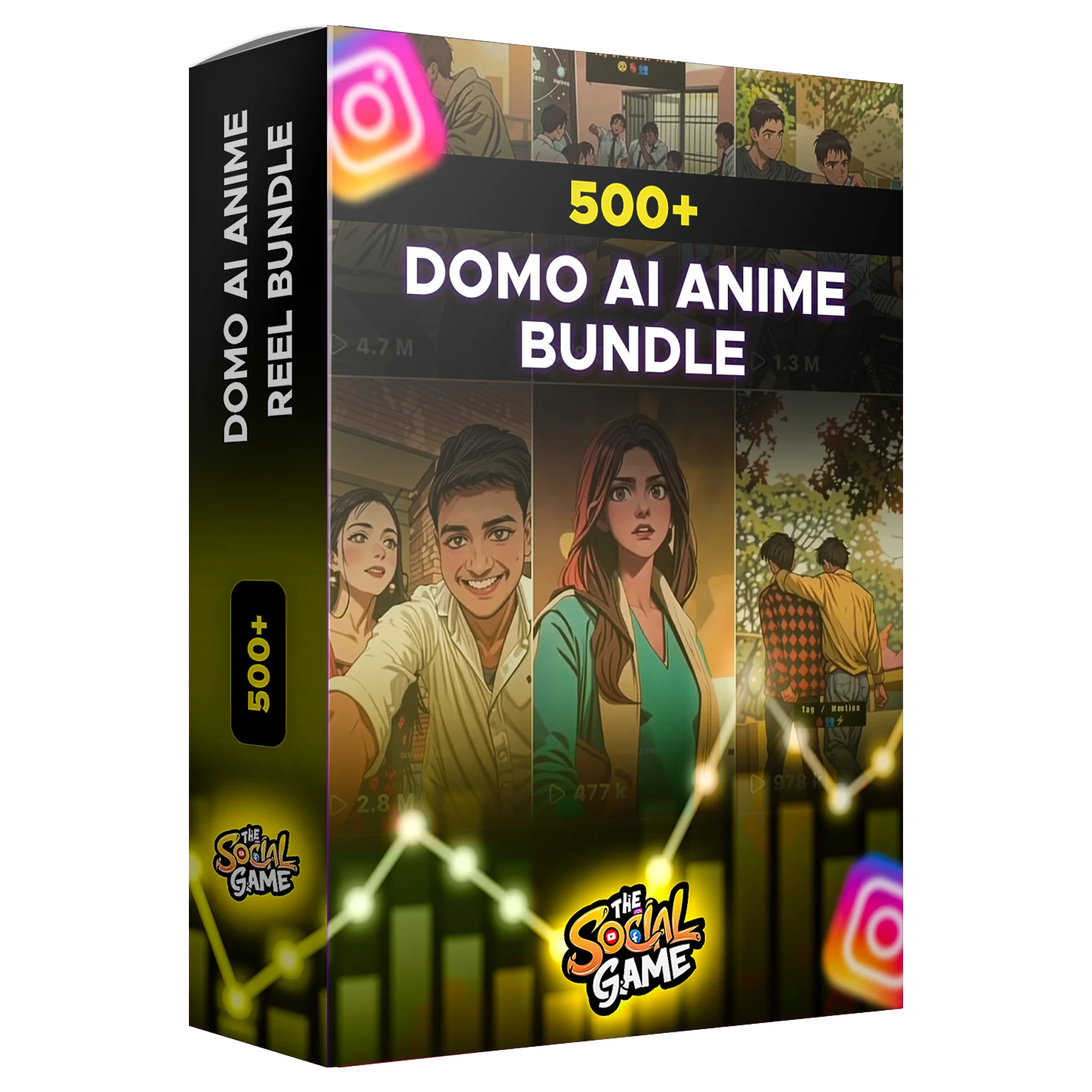 500+ Domo AI Anime Reel Bundle