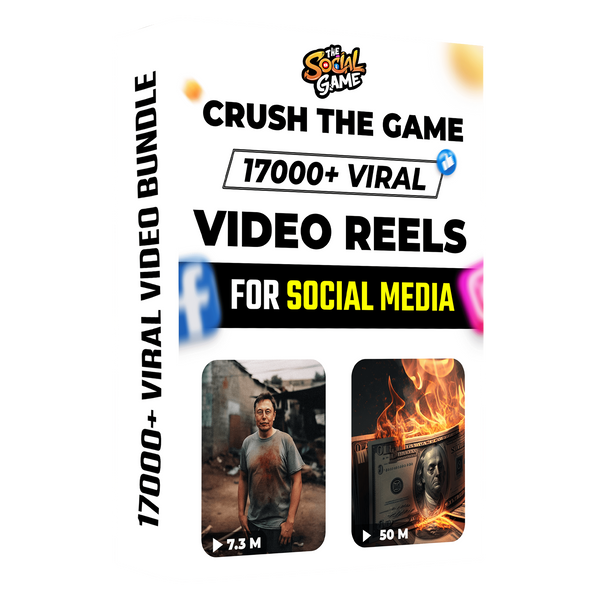 17000+ Extra Viral Reels Bundle | Premium Ready-to-Post Content Pack