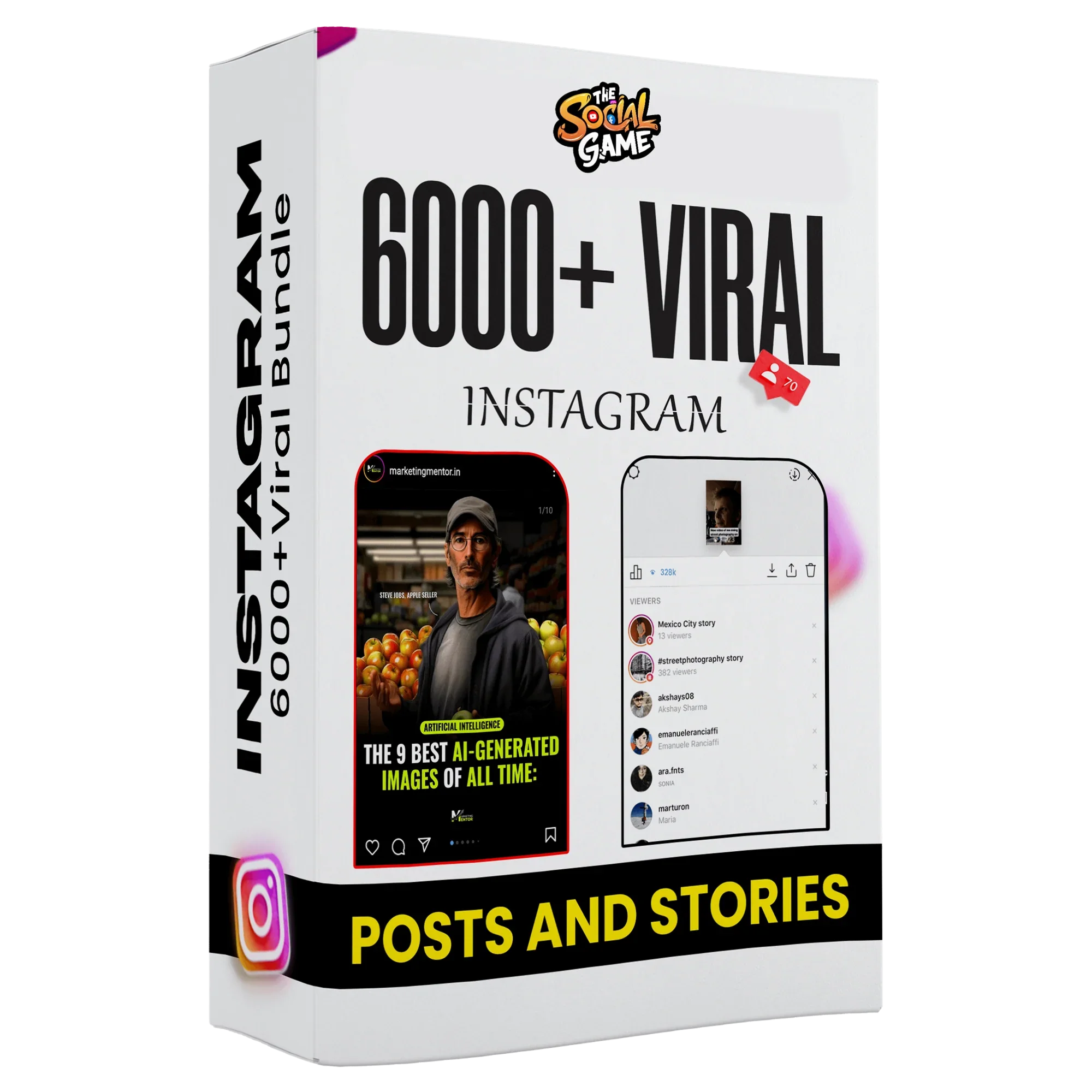 6000+ Instagram Post & Stories