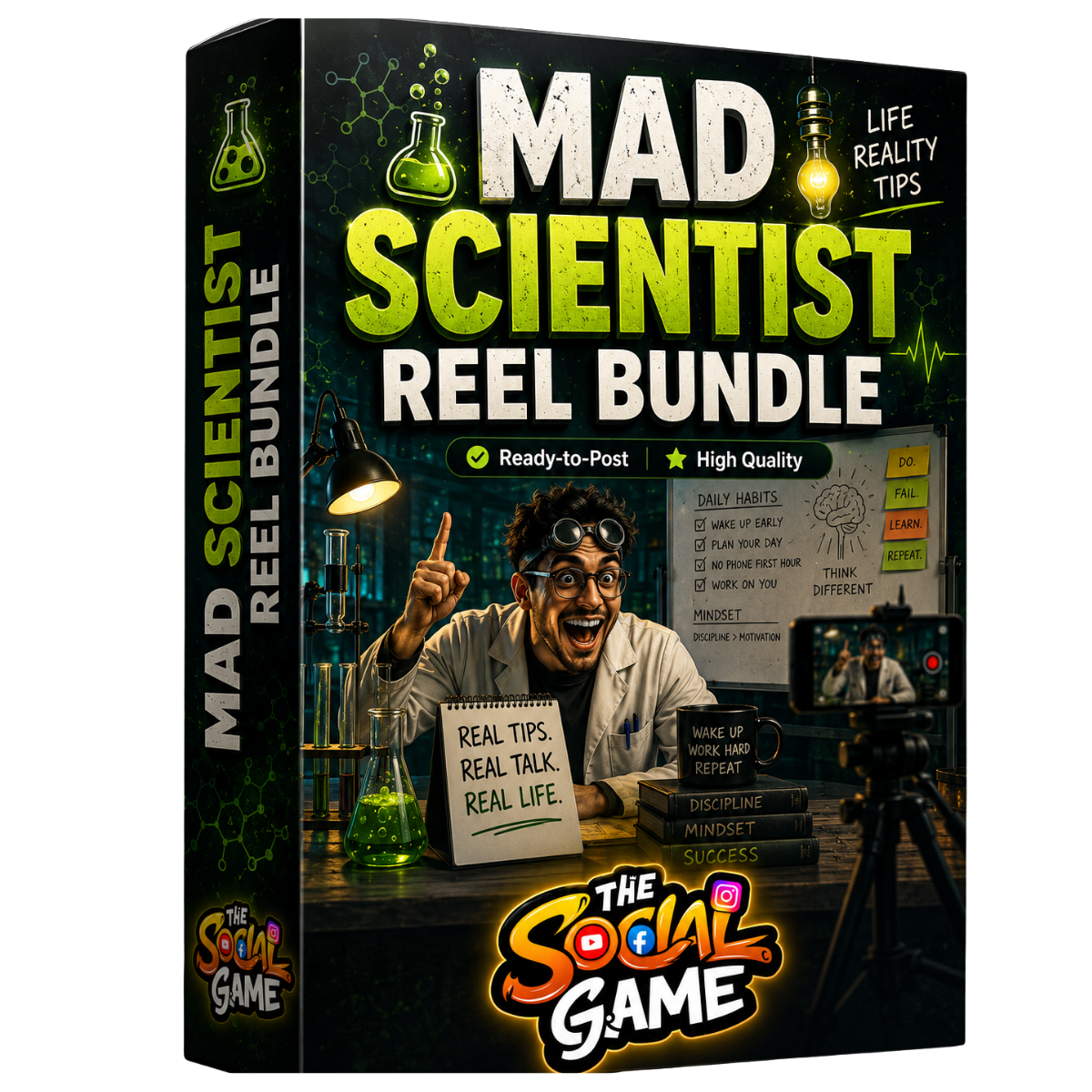 1500+ Mad Scientist Reel Bundle