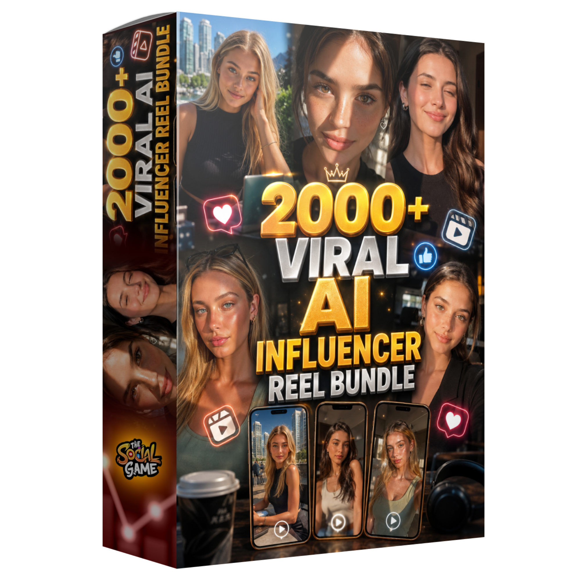 2,000+ Viral AI Influencer Reels