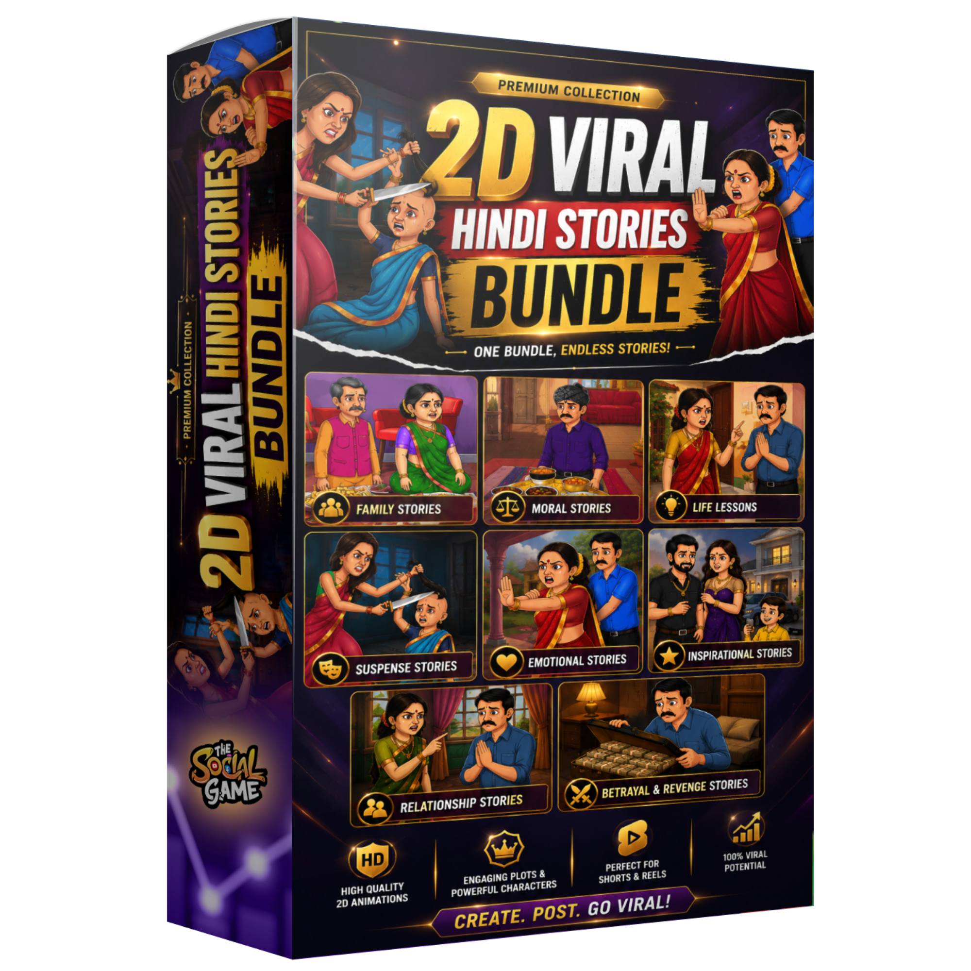 2D Viral Hindi Stories Bundle