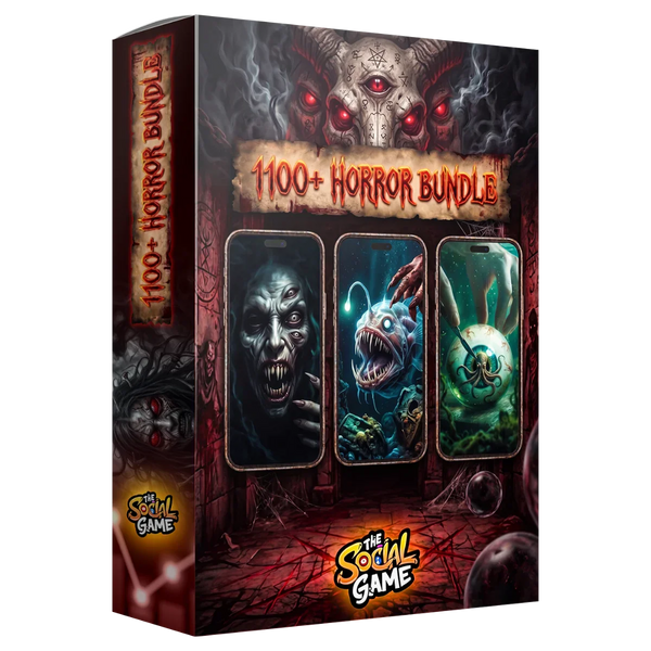 1,100+ Faceless Horror Reels & AI Stories Bundle