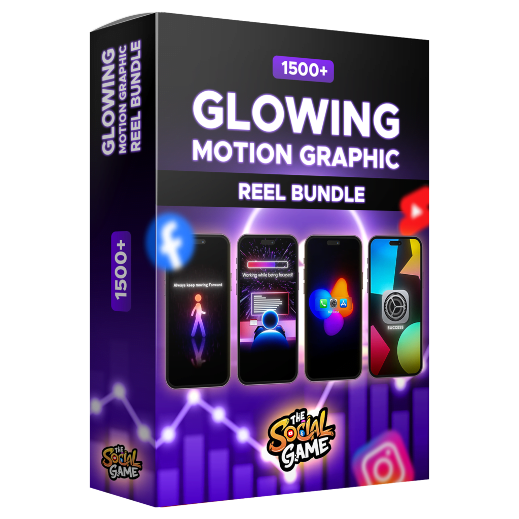 1500+ Glowing Motion Graphic Reel Bundle